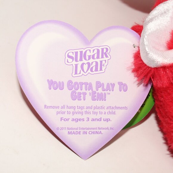 All Occasions Love Valentine Birthday Red Plush 12" Bear Stuffed Animal Toy - Picture 5 of 9